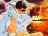 Gay Comics yaoi - Hot male hugs