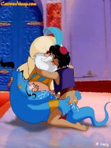 Aladdin gay porn - Gay orgy